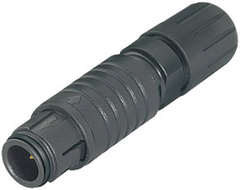 binder 99-4705-00-03 Cosse cylindrique mâle mâle, droit Nombre total de pôles: 3 Série (connecteur rond): 420 1 pc(s)