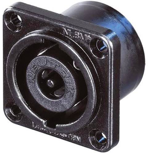 Fiche haut-parleur embase femelle, contacts droits Neutrik NL8MPR-BAG Nombre de pôles (num): 8 noir 1 pc(s)