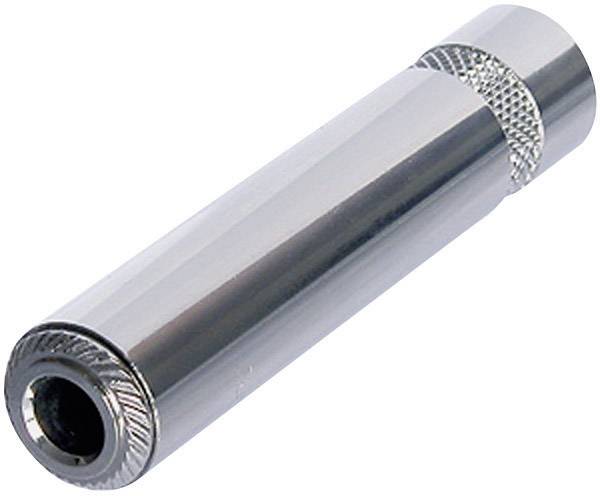 Jack 6.35 mm femelle, droit Rean AV NYS2202P Nombre de pôles: 2 mono argent