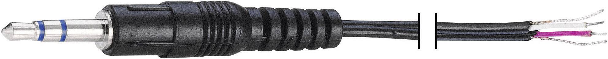 Câble de connexion jack BKL Electronic 072051 Jack mâle 2.5 mm - extrémité(s) ouverte(s) stéréo 1.20 m 1 pc(s)