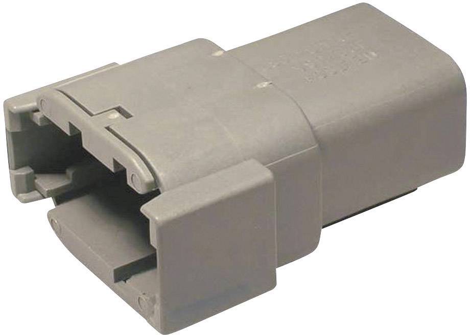 TE Connectivity DTM 04-08 PA Cosse cylindrique mâle femelle, droit Nombre total de pôles: 8 Série (connecteur rond): DTM