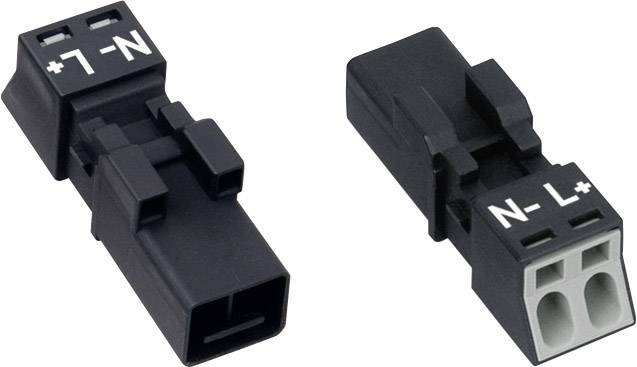 Connecteur d'alimentation série (connecteur réseau) WINSTA MINI WAGO 890-212 mâle, droit Nombre total de pôles: 2 16 A noir