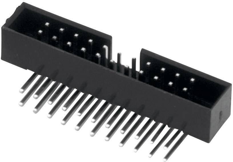 W & P Products 635-06-2-00 Embase mâle Pas: 2 mm Nbr total de pôles: 6 Nbr de rangées: 2