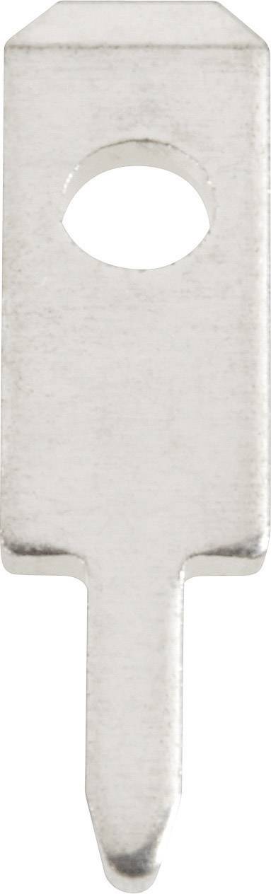 Languette 2.8 x 0.5 mm Vogt Verbindungstechnik 378005.68 180 ° non isolé métal 100 pc(s)