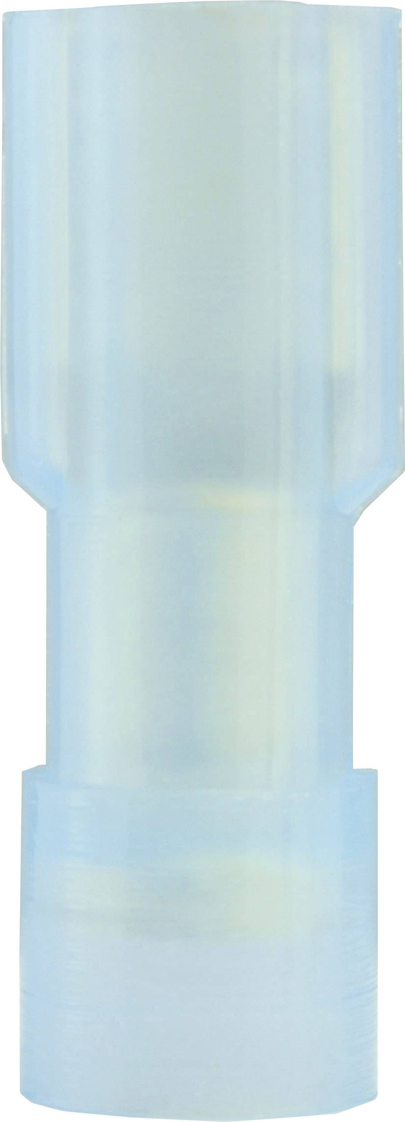 Cosse clip 4.8 mm x 0.5 mm Vogt Verbindungstechnik 396505 180 ° entièrement isolé bleu