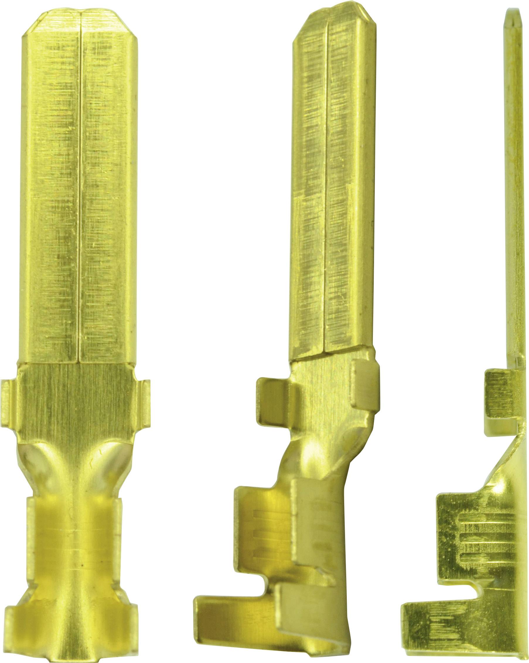 Languette 4.8 x 0.8 mm Vogt Verbindungstechnik 3808.60 180 ° non isolé métal