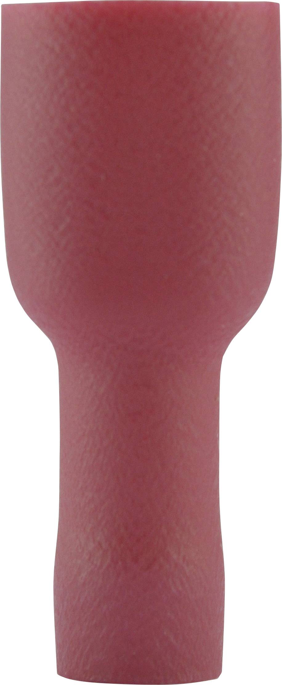 Cosse clip 4.8 mm x 0.8 mm Vogt Verbindungstechnik 396108 180 ° entièrement isolé rouge