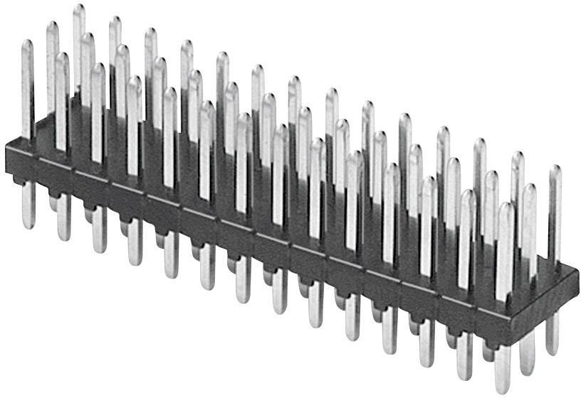 W & P Products Barrette mâle (standard) Nbr de rangées: 3 Nombre de pôles par rangée: 10 945-12-030-00