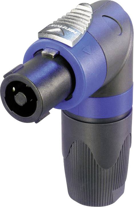 Fiche haut-parleur mâle, droit Neutrik NL4FRX Nombre de pôles (num): 4 noir, bleu 1 pc(s)