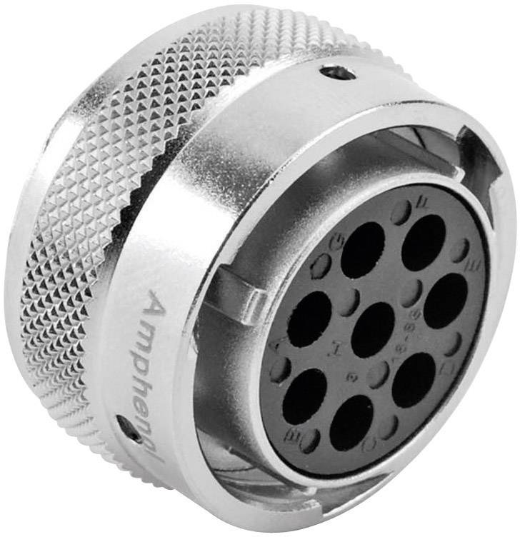 Amphenol RT0618-8SNH Cosse cylindrique mâle femelle, droit Nombre total de pôles: 8 Série (connecteur rond): RT360™ 1 pc(s)