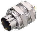 binder 09-0097-00-05 Cosse cylindrique mâle embase mâle Nombre total de pôles: 5 Série (connecteur rond): 711 1 pc(s)