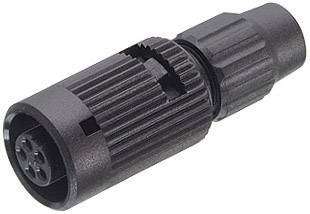 binder 99-9480-100-08 Cosse cylindrique mâle femelle, droit Nombre total de pôles: 8 Série (connecteur rond): 710 1 pc(s)