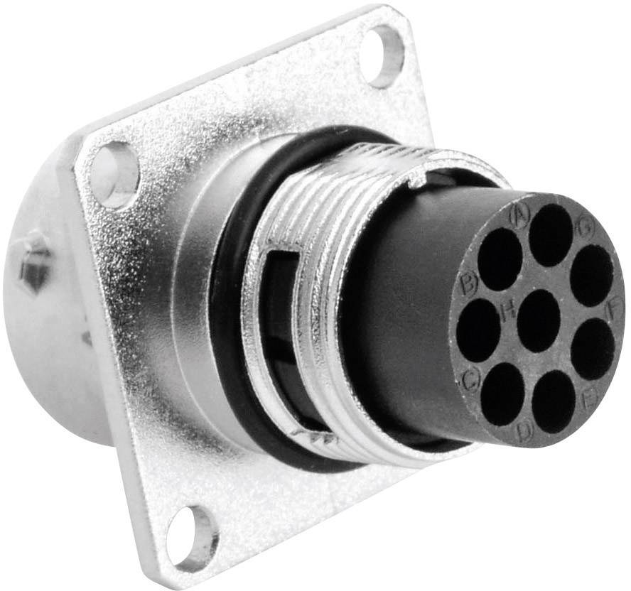 Amphenol RT0012-8PNH Cosse cylindrique mâle mâle, droit Nombre total de pôles: 8 Série (connecteur rond): RT360™ 1 pc(s)