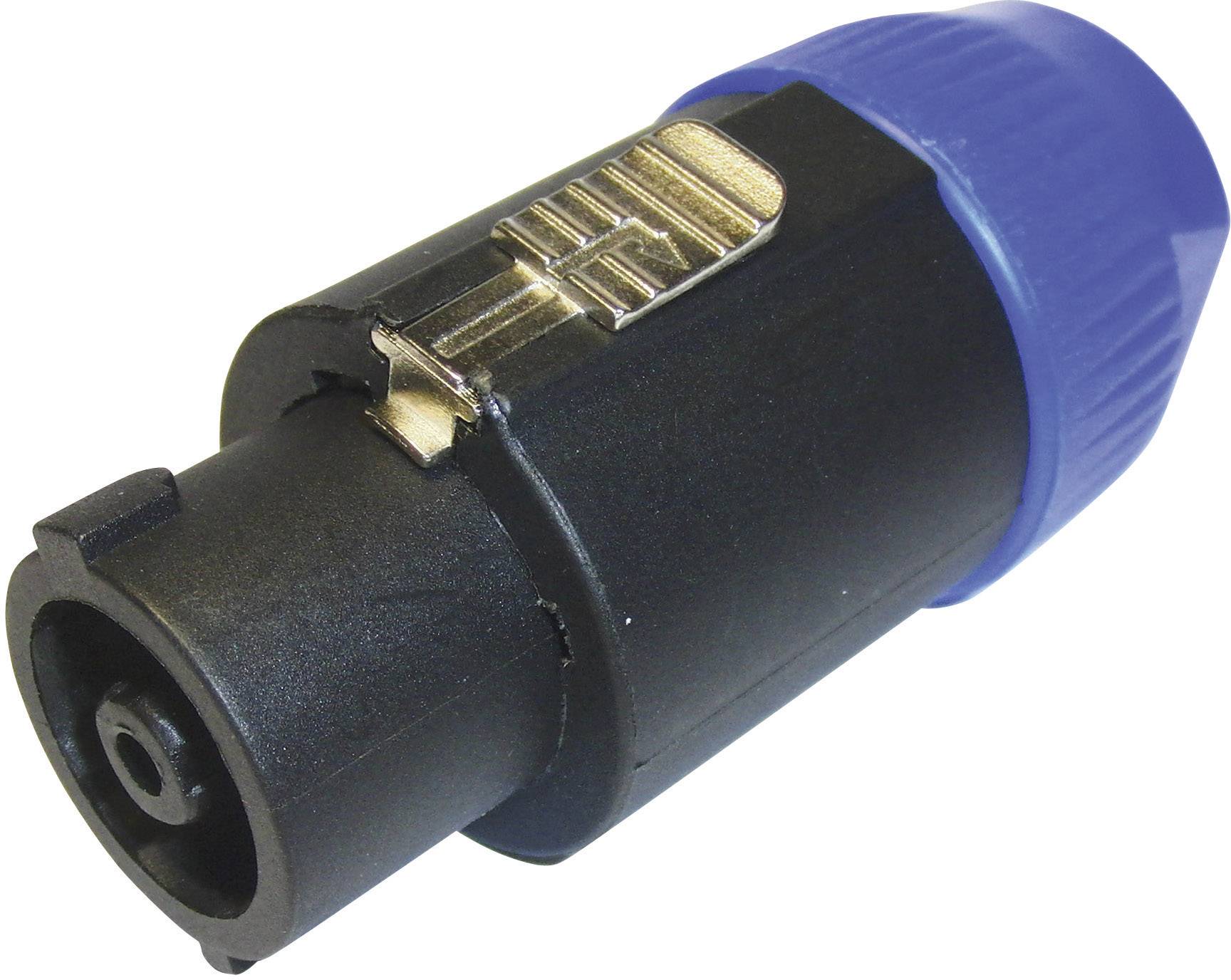 Fiche haut-parleur femelle, droit Cliff FM1260 Nombre de pôles (num): 8 noir, bleu 1 pc(s)