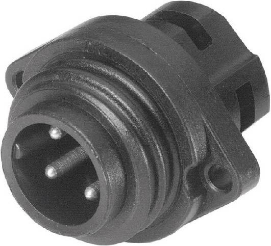 Amphenol C016 10C006 000 12 Cosse cylindrique mâle embase mâle Nombre total de pôles: 6 + PE Série (connecteur rond): C016