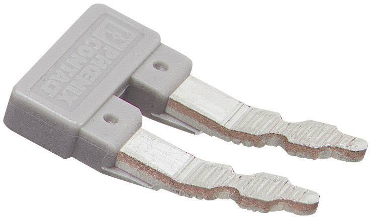 Deux ébauches de clés métalliques fixées à une poignée en plastique grise. Elles présentent des bords dentelés différents.