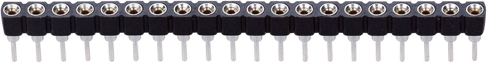 BKL Electronic Barrette femelle (de précision) Nbr de rangées: 1 Nombre de pôles par rangée: 40 10120836