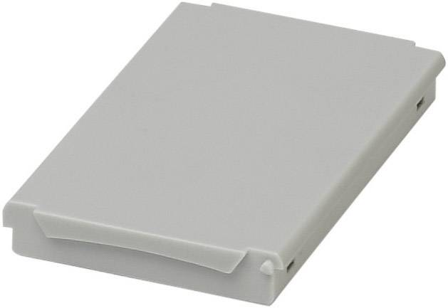 Couvercle de boîtier pour rail Phoenix Contact BC 71,6 DKL R KMGY 2896160 Polycarbonate gris clair 45 x 71.6 x 8