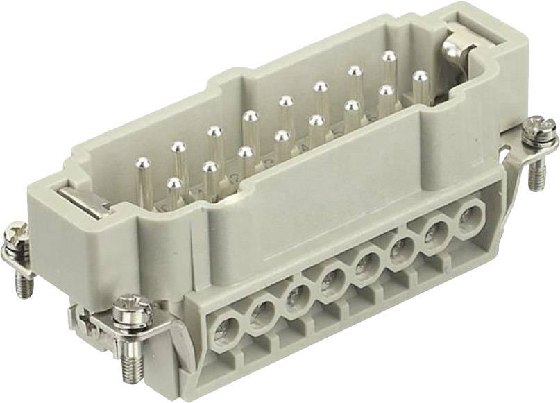 HARTING 09330162601 Insert mâle Han® E 16 + PE raccord à vis 1 pc(s)