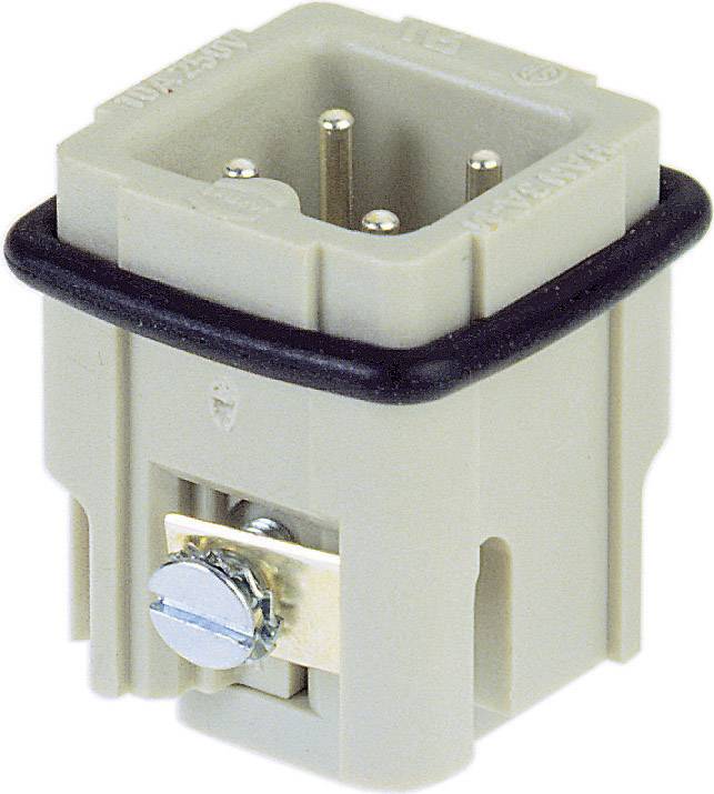 HARTING 09200032611 Insert mâle Han® A 3 + PE raccord à vis 1 pc(s)