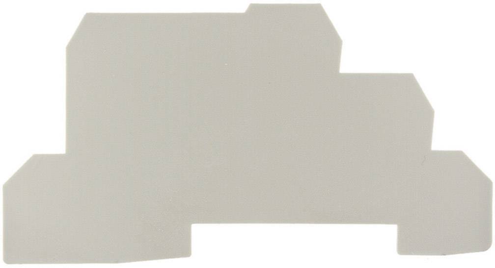 Forme grise en plastique avec plusieurs protubérances et encoches rectangulaires, sur une surface de fond blanche.