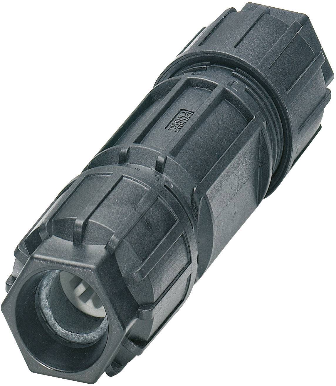 "Prolongateur de câble QUICKON Phoenix Contact QPD C 3PE2,5 2X6-10 BK 1423989 1 pc