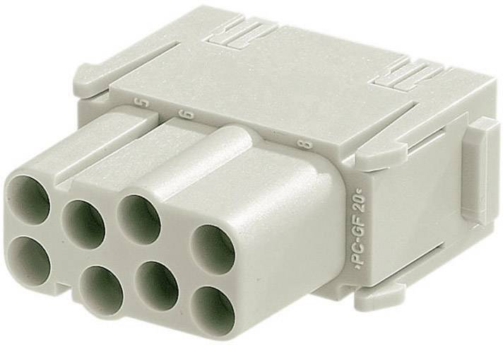 HARTING 09140083101 Insert femelle Han® C-Modul 8 + PE à sertir 1 pc(s)
