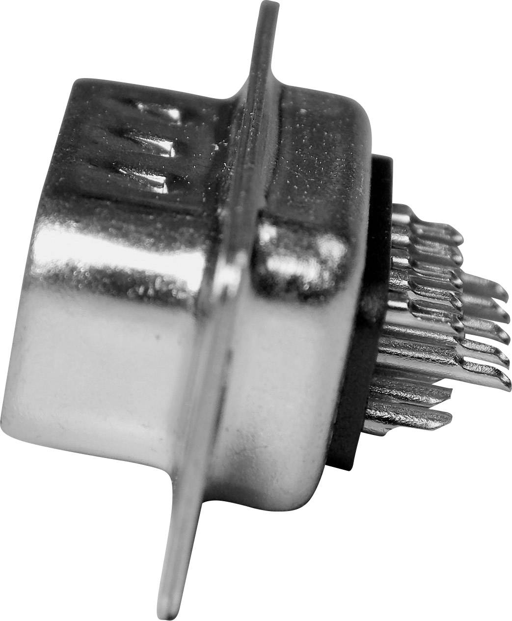 Embase SUB-D mâle 15 pôles ASSMANN WSW A-HDS 15 LL/Z 180 ° fût à souder