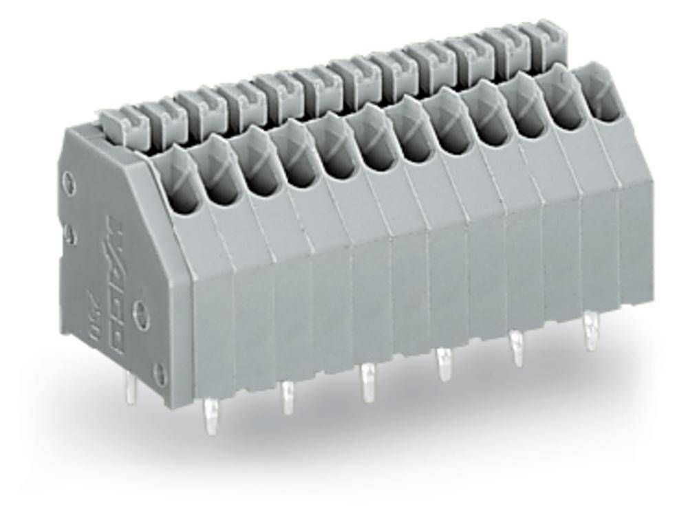 Bornier à ressort WAGO 250-1416/000-012 0.50 mm² Nombre de pôles 16 orange 100 pc(s)