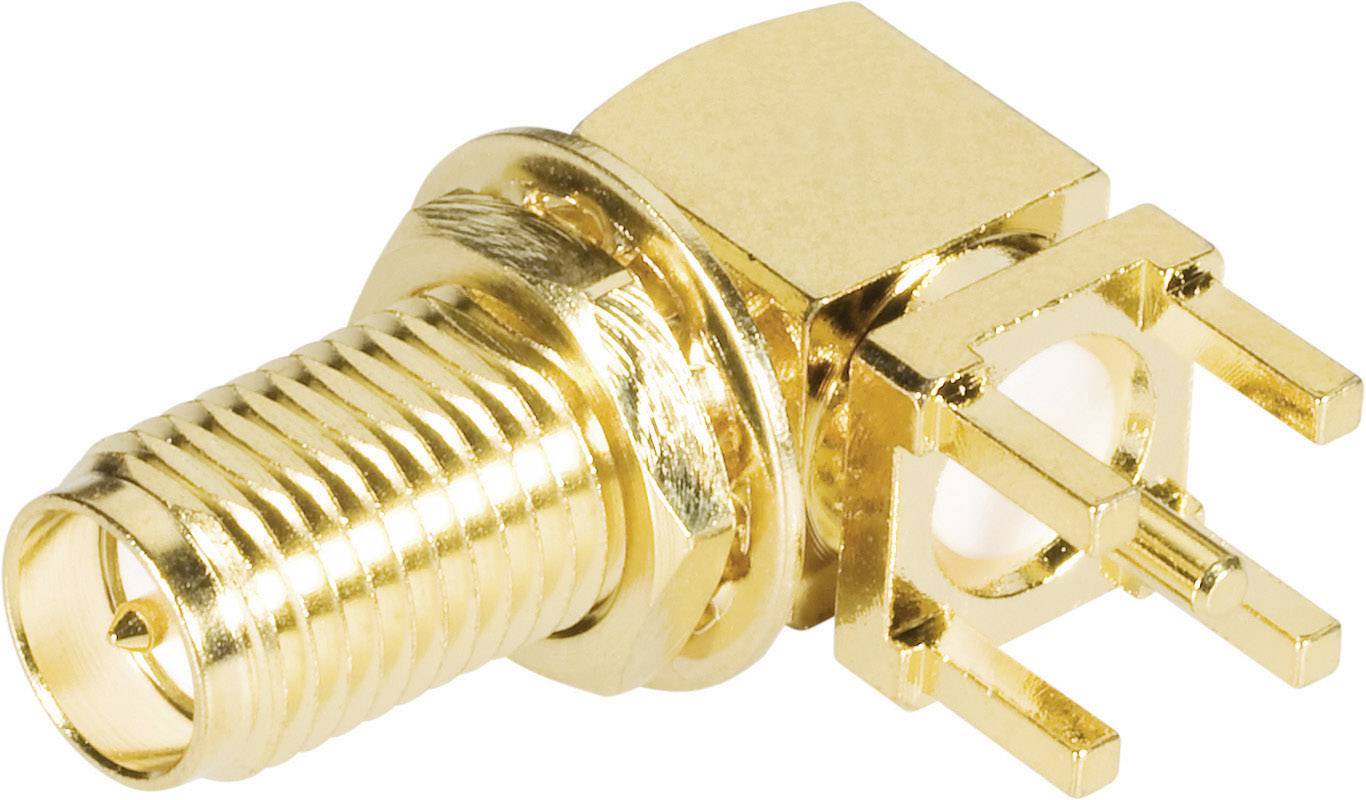 BKL Electronic 0419014 0419014 Connecteur SMA à polarité inversée embase femelle horizontale 50 Ω