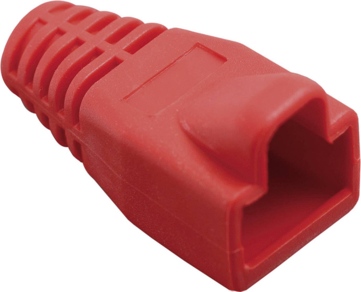 Passe-câble anti-pliage avec loquet de protection BEL Stewart Connectors 450-019 rouge