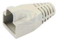 Passe-câble anti-pliage avec loquet de protection BEL Stewart Connectors 450-016 gris clair