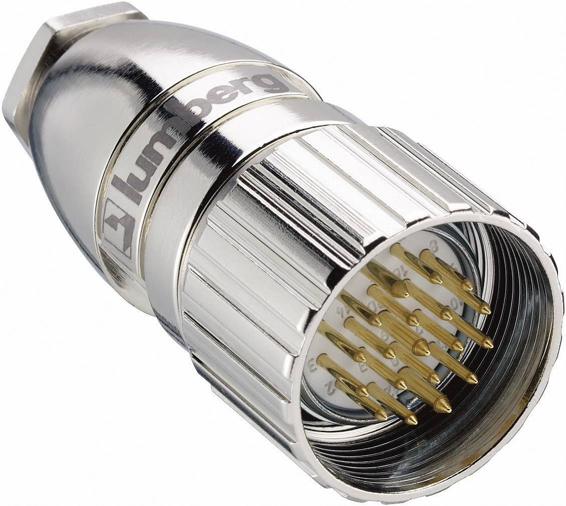 Lumberg Automation RSC 190/9-1 Connecteur non confectionné pour capteurs/actionneurs M23 mâle, droit Nombre de pôles: 19 1 pc(s)