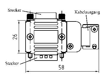 Boîtier adaptateur SUB-D 15 pôles Provertha 77151M plastique, métallisé 90 °, 90 ° argent 1 pc(s)