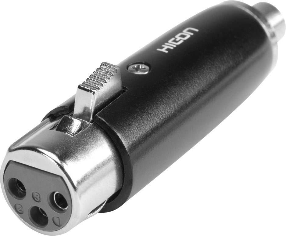 Adaptateur XLR Hicon HI-X3CI-FF XLR femelle - Cinch-RCA femelle 1 pc(s)