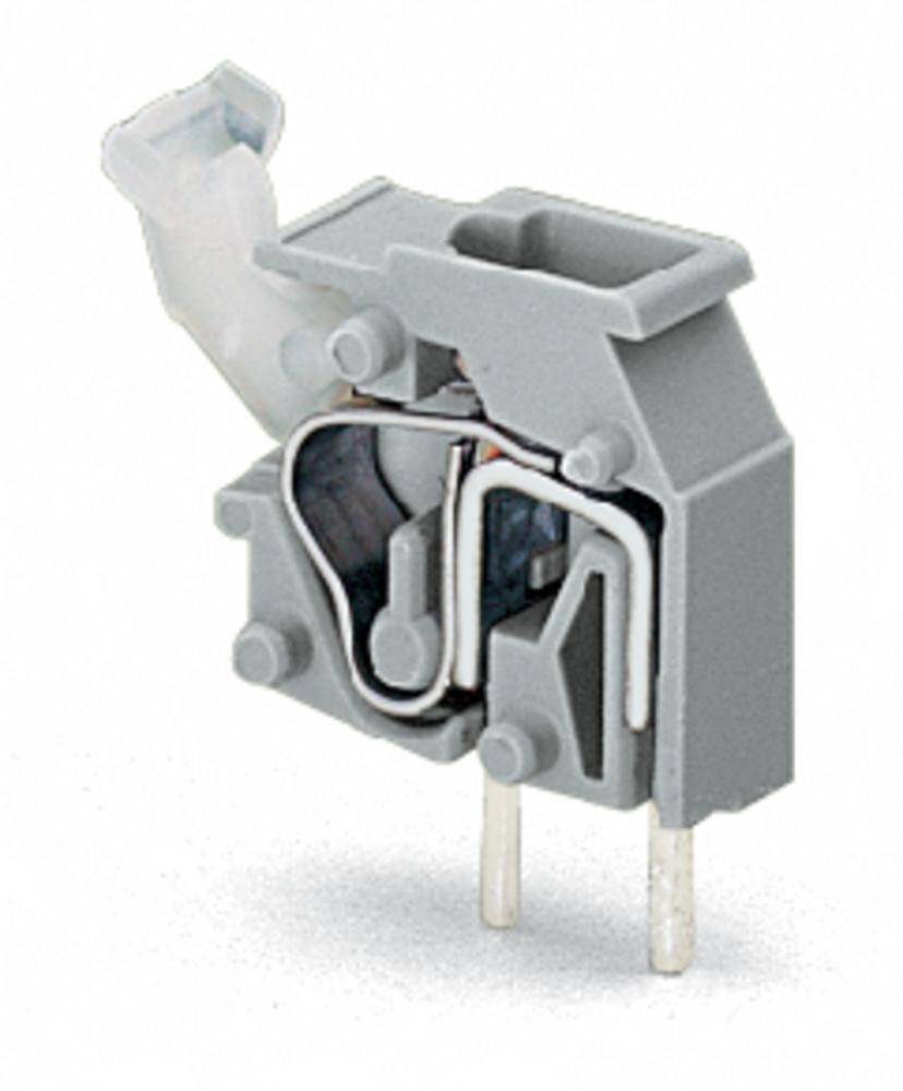 Bornier à ressort WAGO 255-401 2.50 mm² Nombre de pôles 1 gris 500 pc(s)