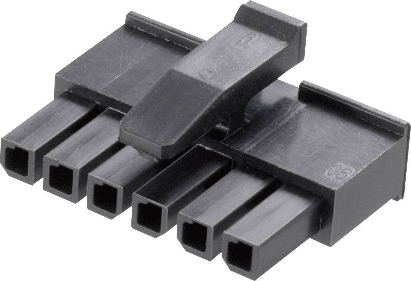 TE Connectivity Boîtier femelle pour câble série Micro-MATE-N-LOK Nbr total de pôles 4 Pas: 3 mm 1445022-4