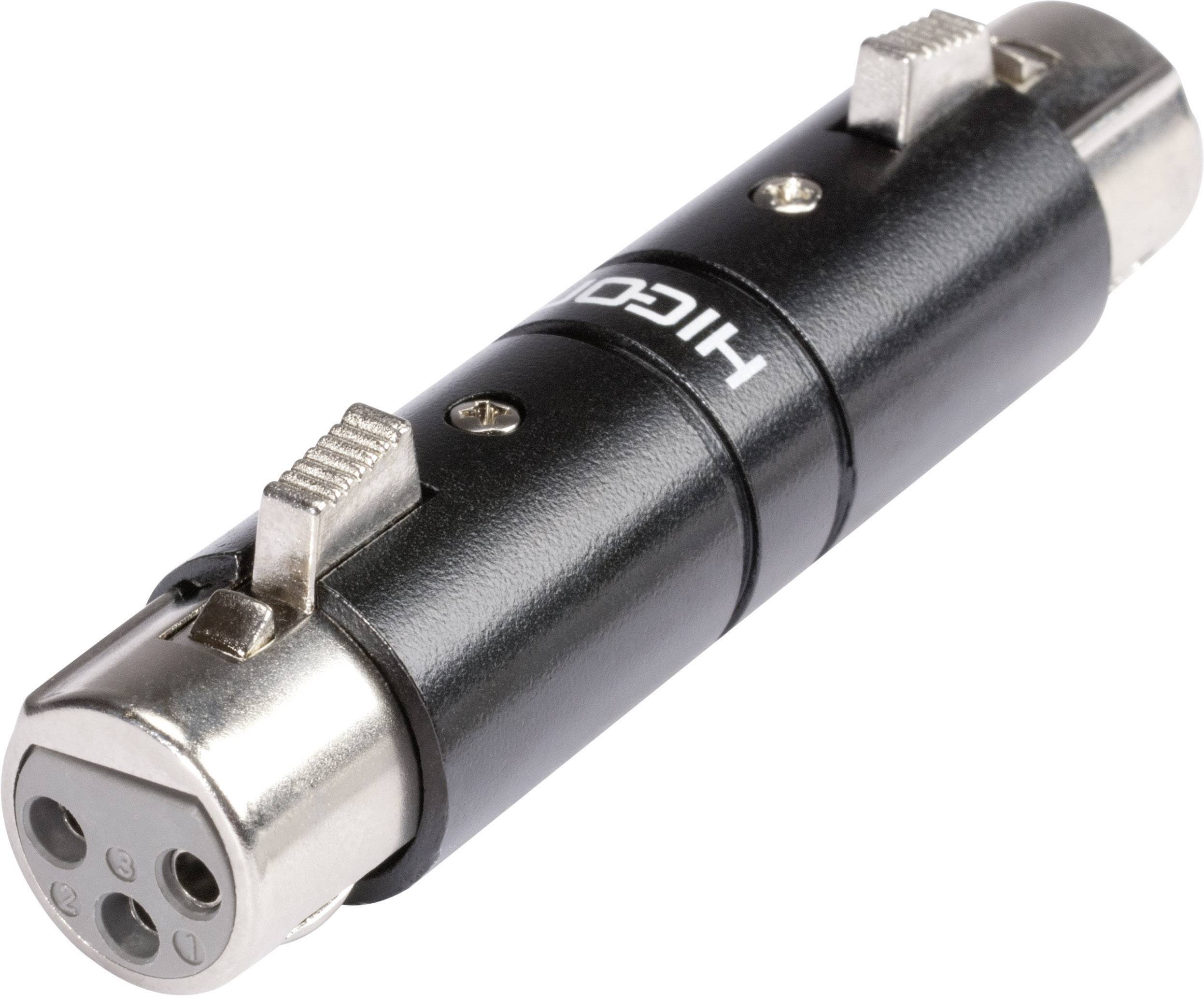 Adaptateur XLR Hicon HI-X3X3-FF XLR femelle - XLR femelle 1 pc(s)
