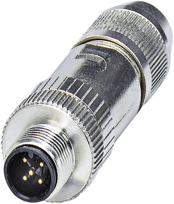 Connecteur non confectionné pour capteurs/actionneurs Phoenix Contact SACC-M12MS-5PL SH 1424658  M12