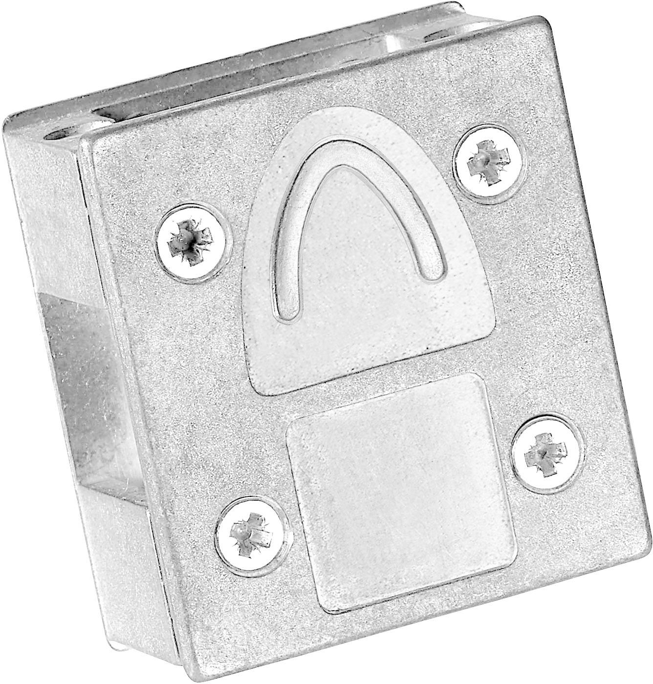 Boîtier adaptateur SUB-D 9 pôles Provertha 7709DC4V001 métal 90 °, 90 ° argent 1 pc(s)