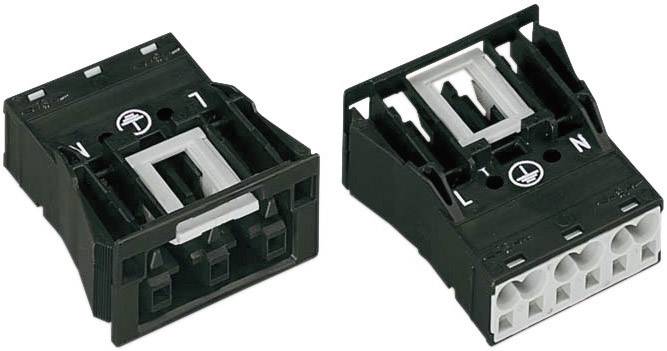 Connecteur d'alimentation série (connecteur réseau) WINSTA MIDI WAGO 770-703 femelle, droit Nombre total de pôles: 2 + PE 25