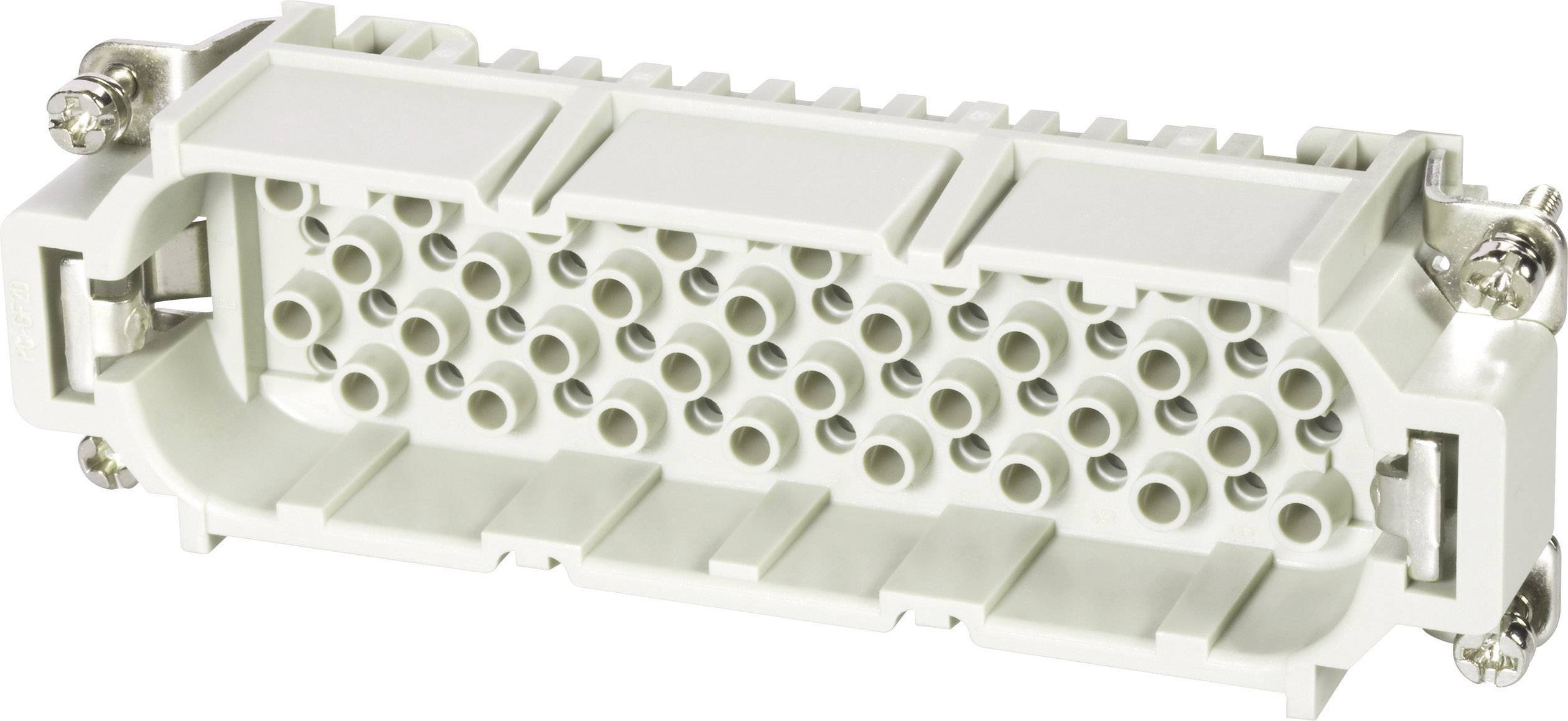 HARTING 09210643001 Insert mâle Han® D 64 + PE à sertir 1 pc(s)