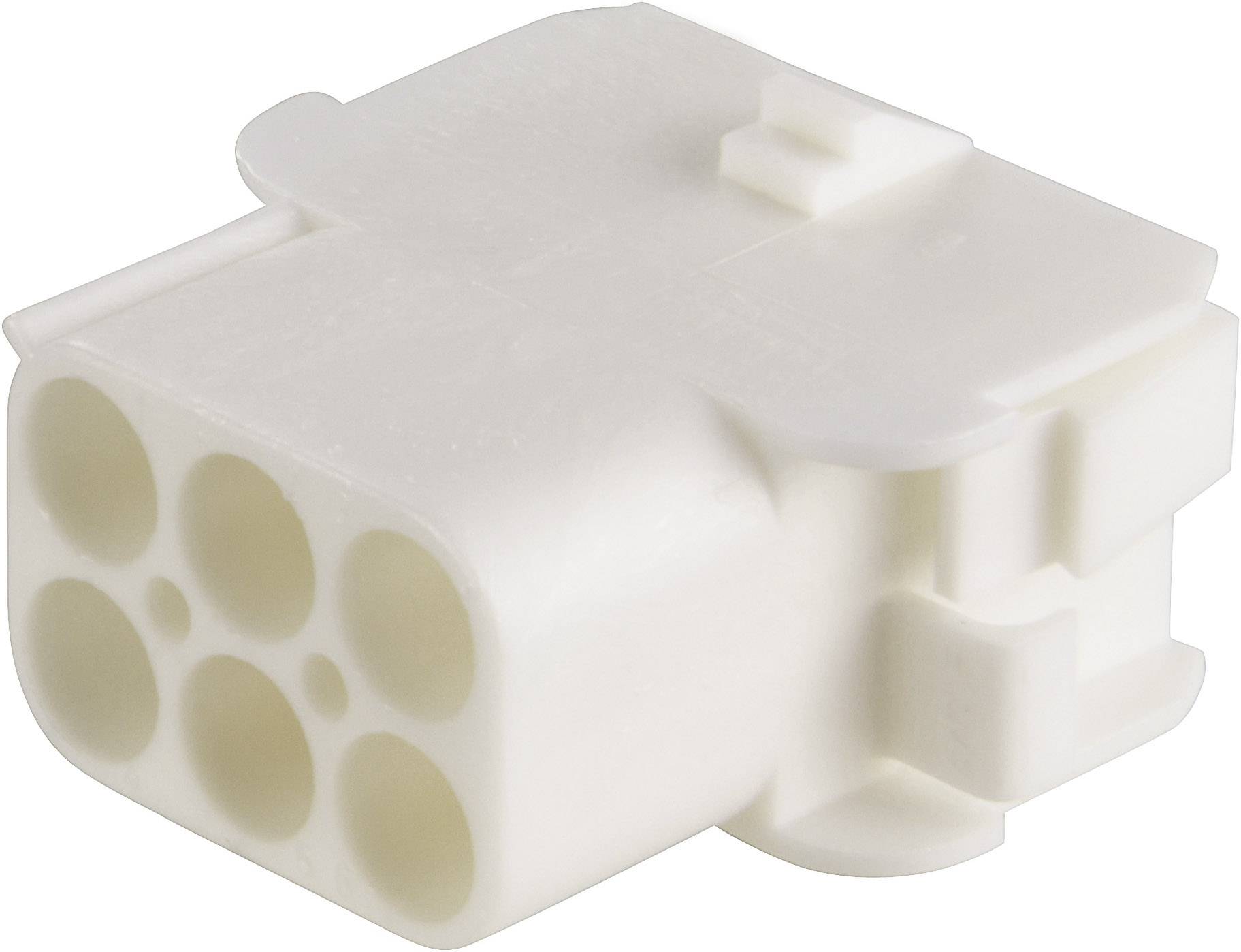 TE Connectivity Boîtier femelle pour câble série Universal-MATE-N-LOK Nbr total de pôles 6 Pas: 6.35 mm 350781-1