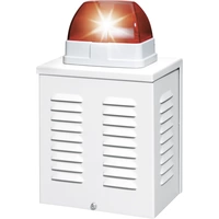ABUS SG1650 Sirène d'alarme avec gyrophare 110 dB rouge intérieure, extérieure 12 V/DC ABUS SG1650 Sirène d'alarme avec gyrophare 110 dB rouge intérieure, extérieure 12 V/DC