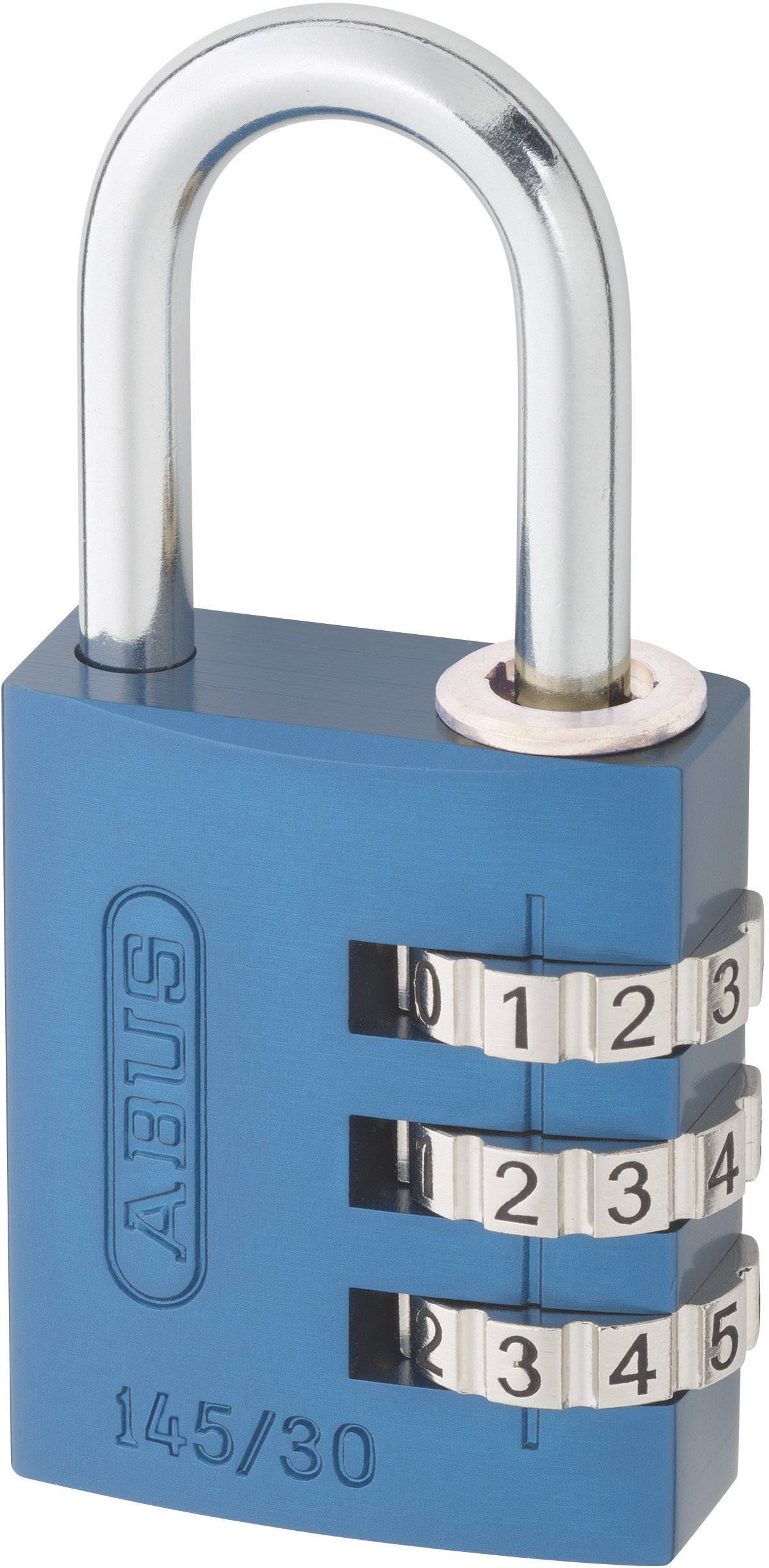 Cadenas ABUS ABVS46614 bleu avec serrure à combinaison