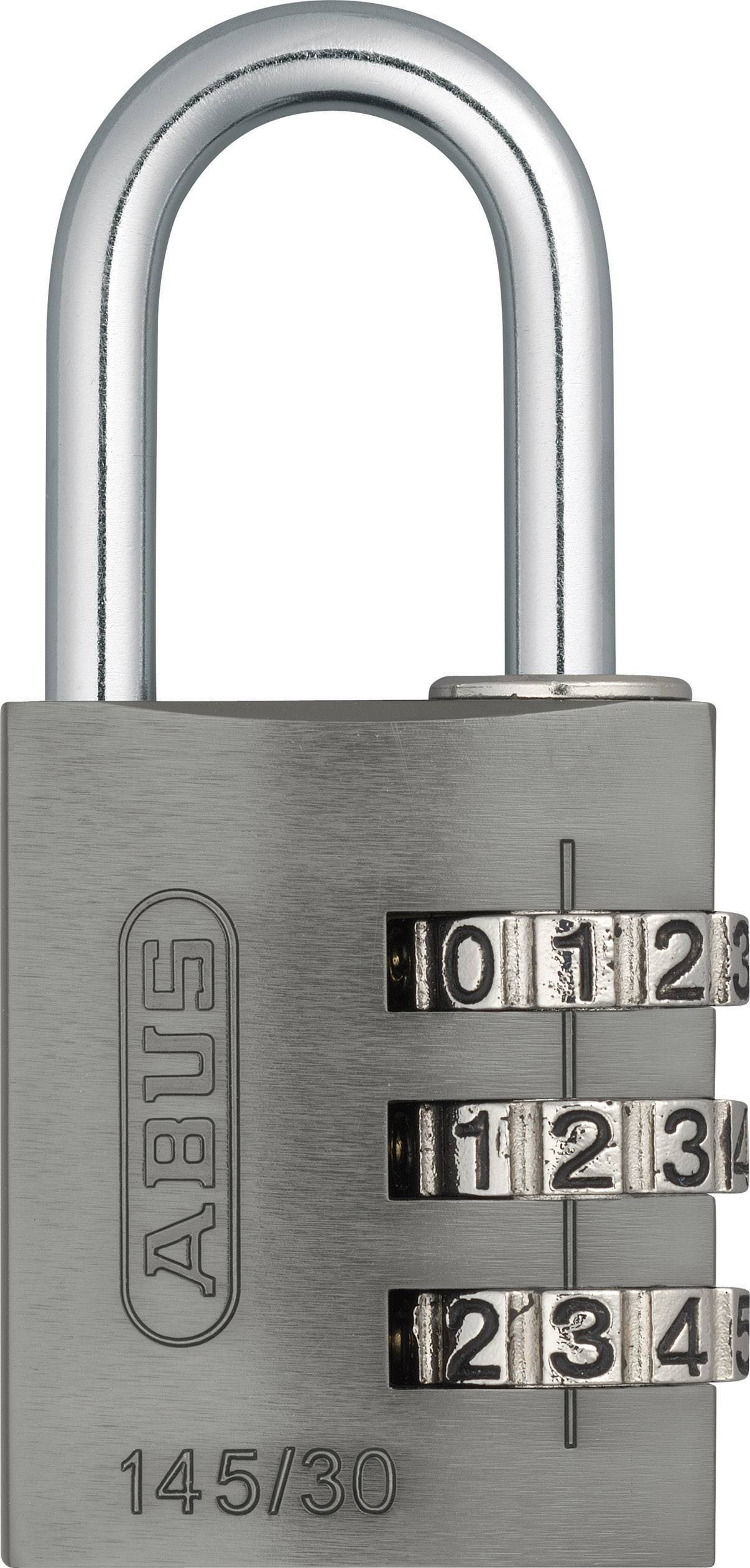 Cadenas ABUS ABVS46622 titanium avec serrure à combinaison