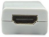 Adaptateur HDMI, DisplayPort Manhattan 322461-CG [1x Mini port Display mâle - 1x HDMI femelle] 0.17 m blanc