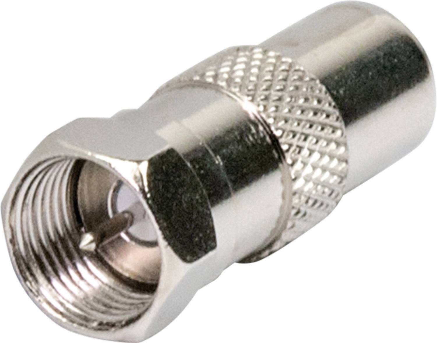 Schwaiger UEST9310531 Adaptateur F-coaxial Connexions: Fiche mâle F, Fiche coaxiale IEC 1 pc(s)