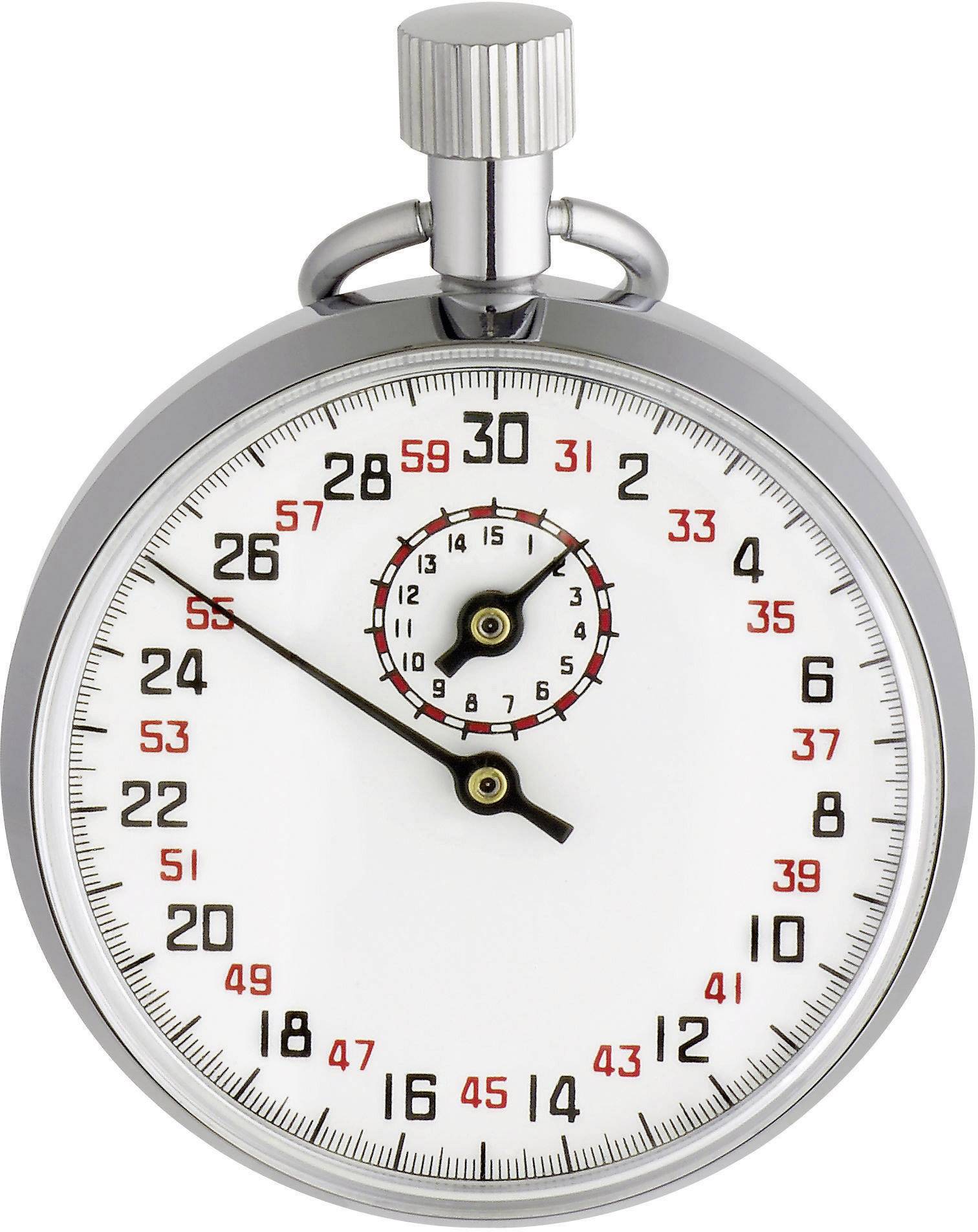 TFA Dostmann 38.1021 Chronomètre analogique argent