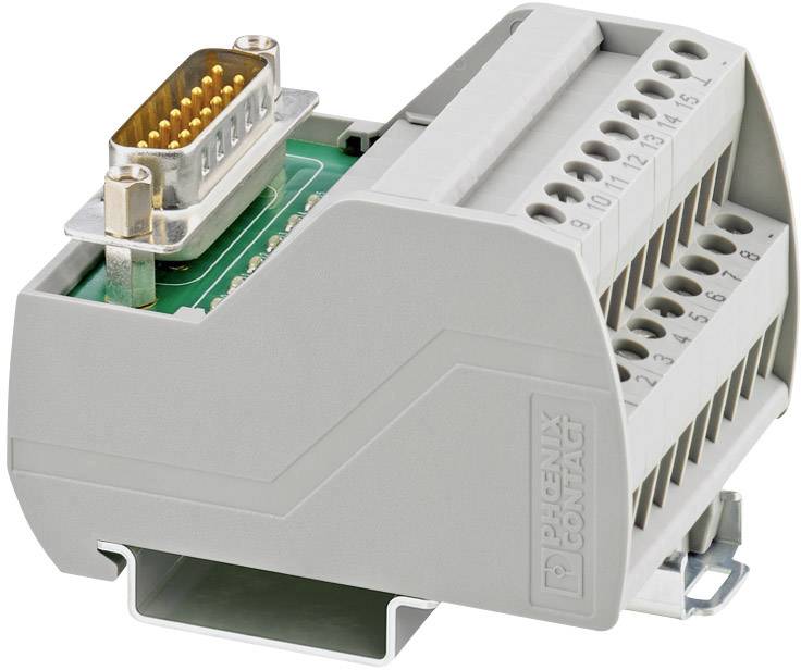 Module VARIOFACE Contenu: 1 pc(s) Phoenix Contact VIP-2/SC/D15SUB/M/LED 2322155